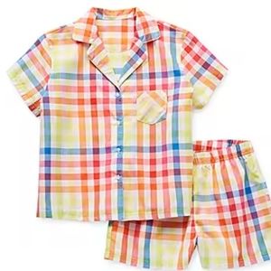 Two-piece Shorts Pajama Set- XL
